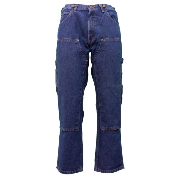 Key Denim Double Front Logger Dungaree 48011-C Denim Double Front Logger Dungaree Thumbnail