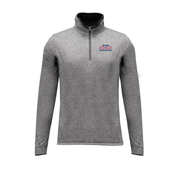 USA Beef Women's Legacy Quarter Zip Polo Thumbnail